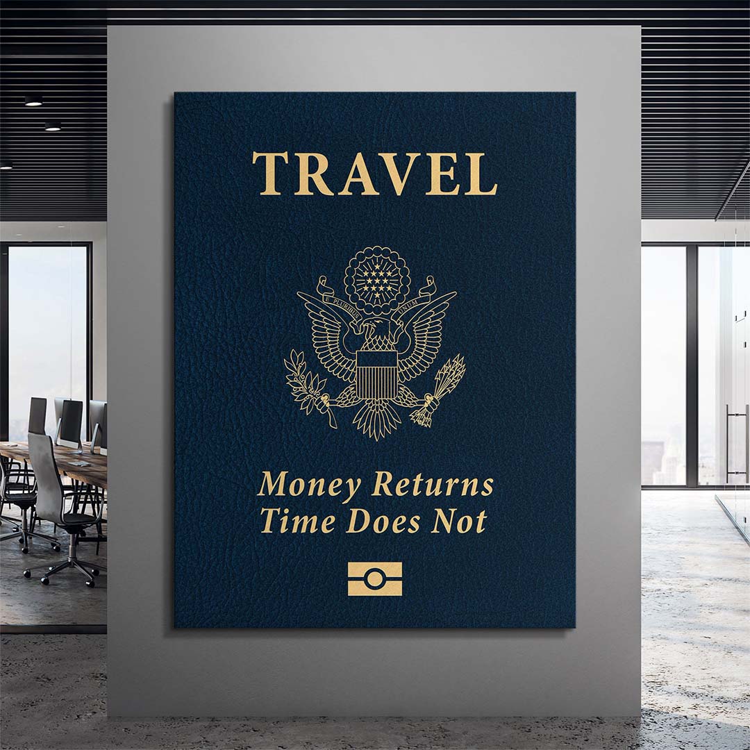 Travel More (United States) canvas art