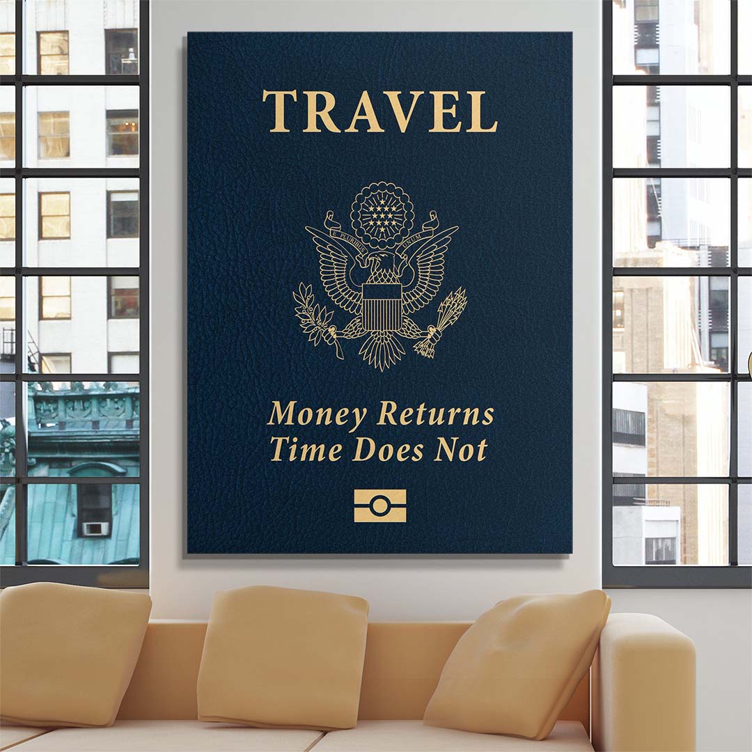 Travel More (United States) canvas art