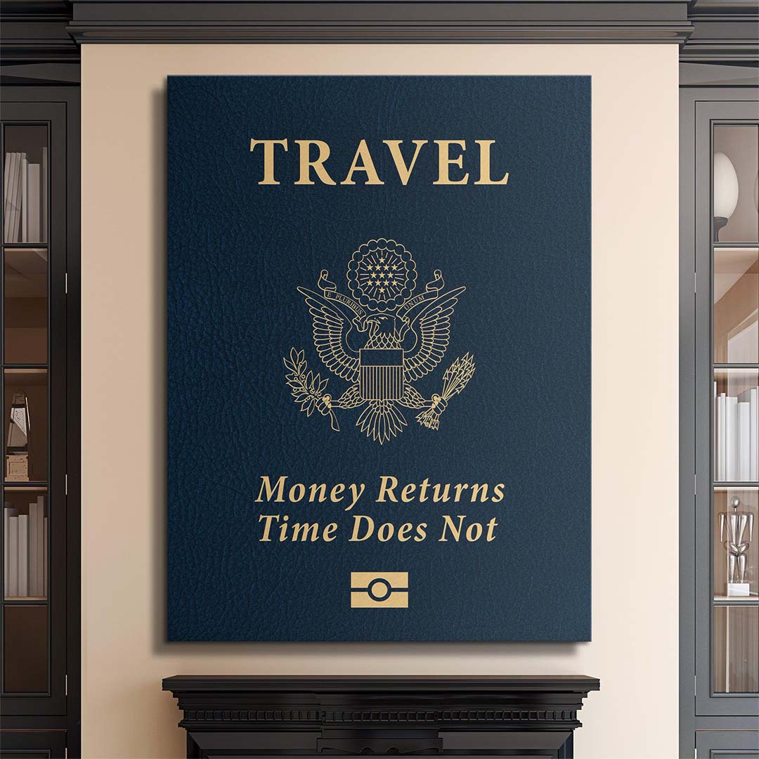 Travel More (United States) canvas art