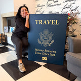 Travel More (United States) canvas wall art