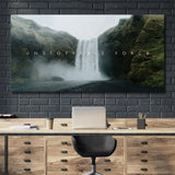 Unstoppable Force canvas wall art