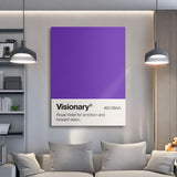 Visionary Palette canvas wall art
