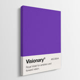 Visionary Palette canvas wall art