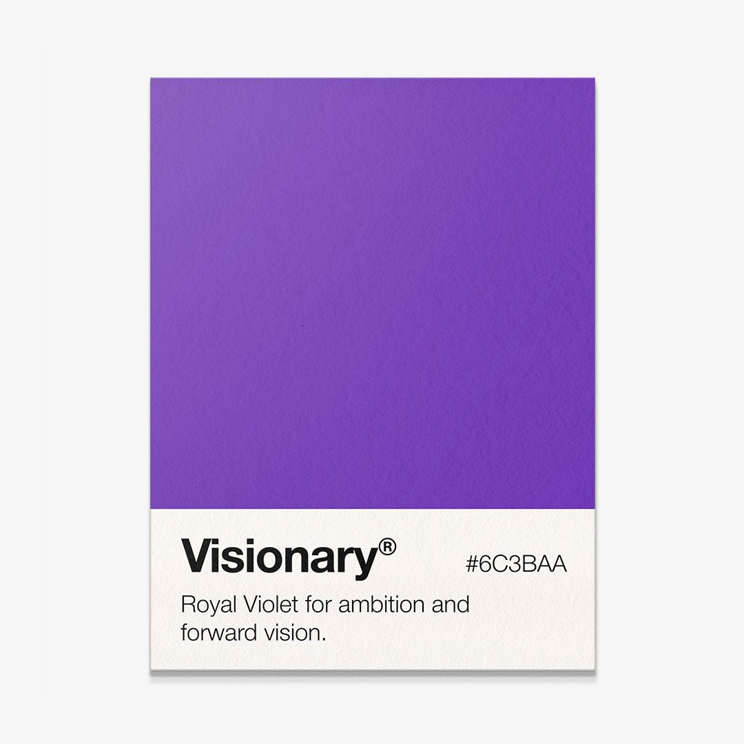 Visionary Palette motivational canvas wall art