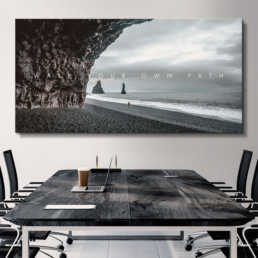 Walk Your Own Path canvas art