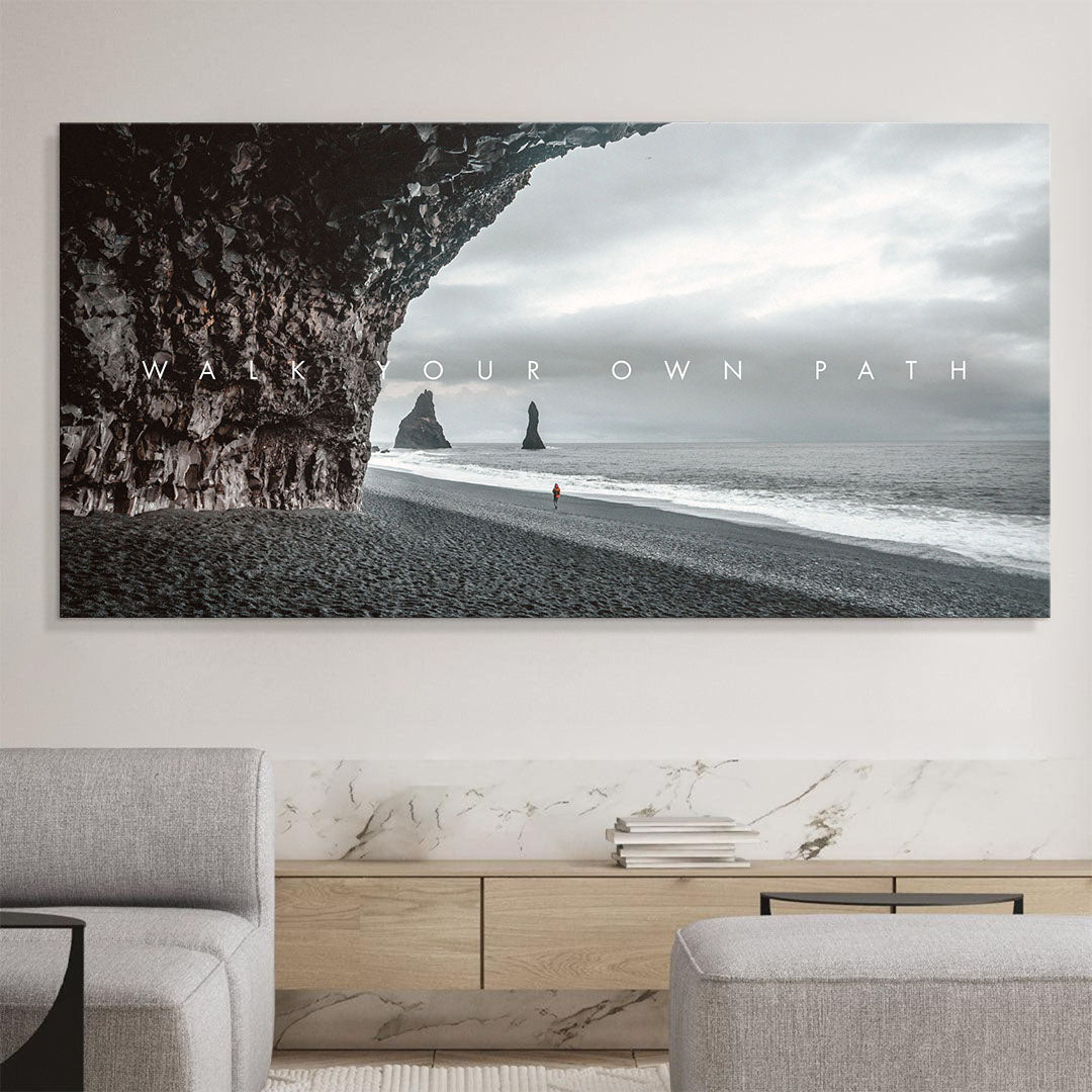 Walk Your Own Path canvas art