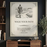 Walk Your Path canvas wall art