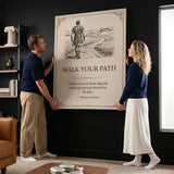 Walk Your Path canvas wall art
