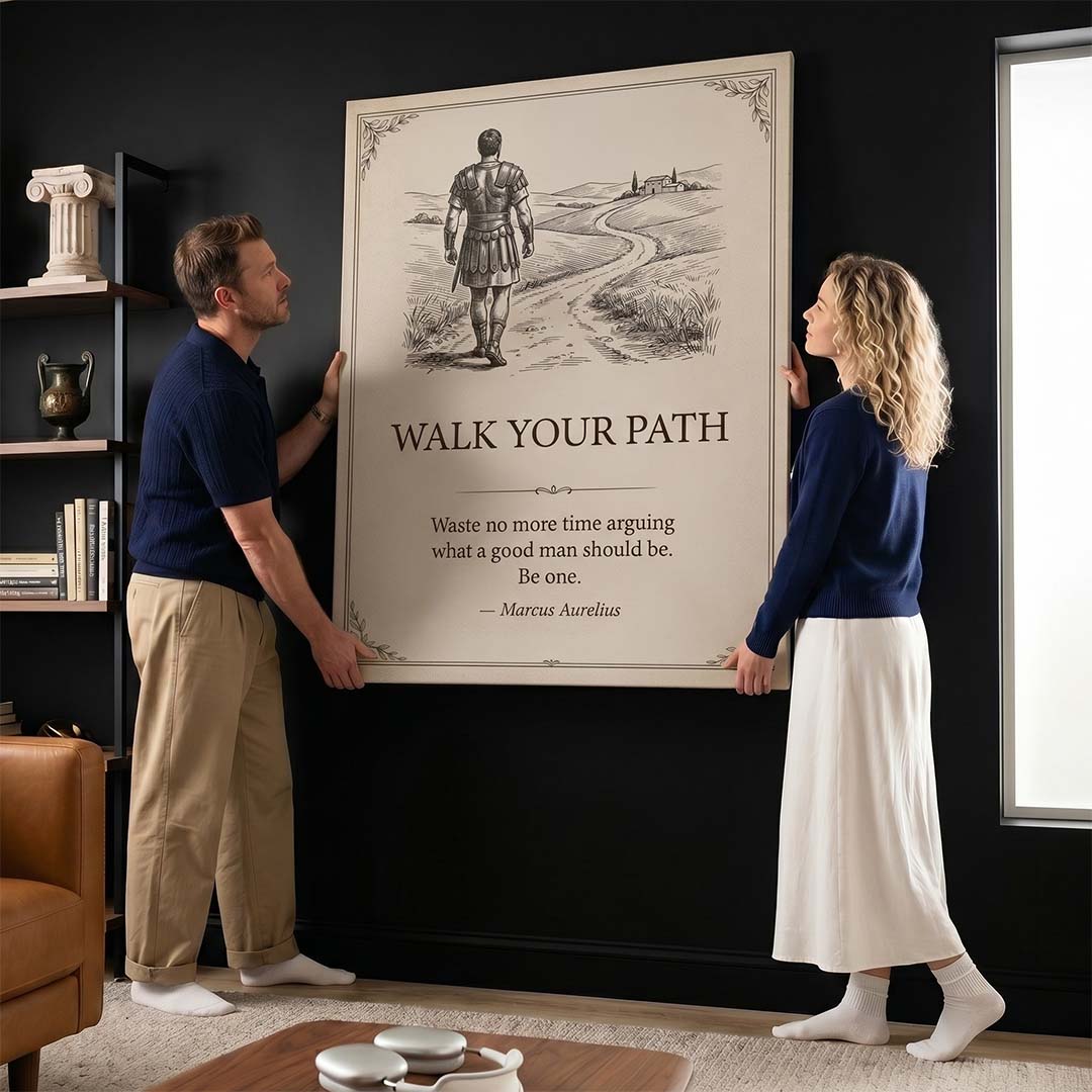 Walk Your Path canvas wall art