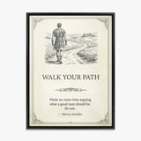 Walk Your Path canvas wall art