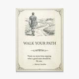 Walk Your Path canvas wall art