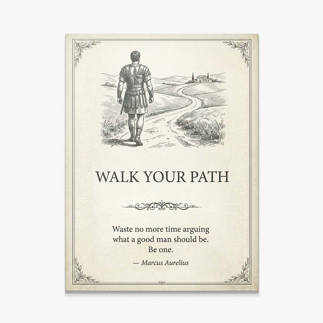 Walk Your Path canvas wall art