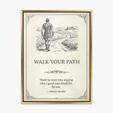 Walk Your Path canvas wall art