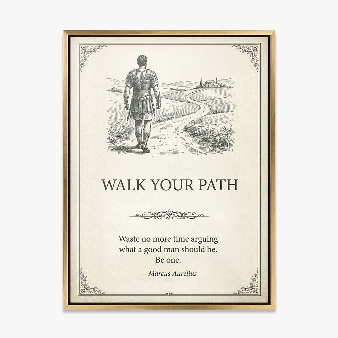 Walk Your Path canvas wall art