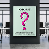 What Would You Do canvas wall art