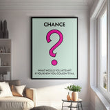 What Would You Do canvas wall art