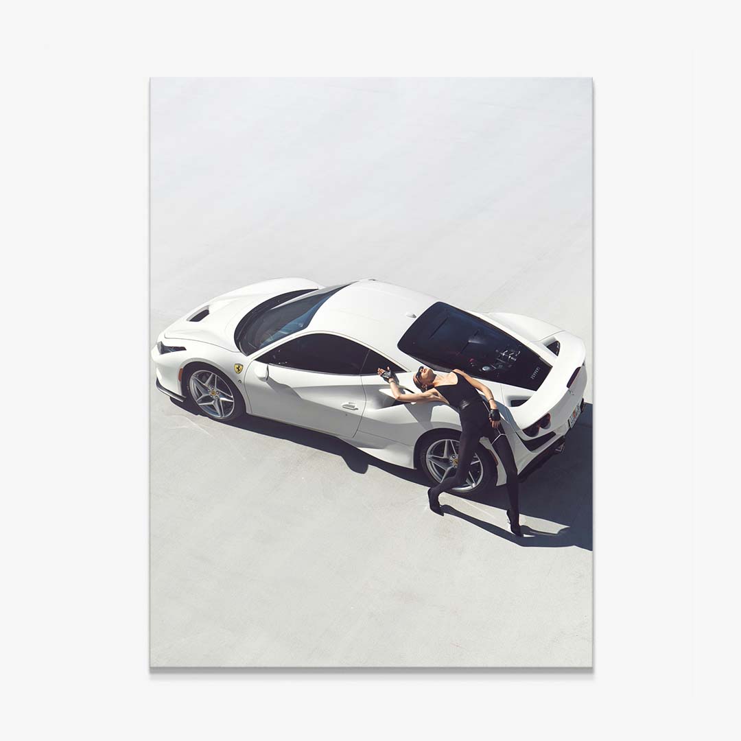 White Heat canvas art