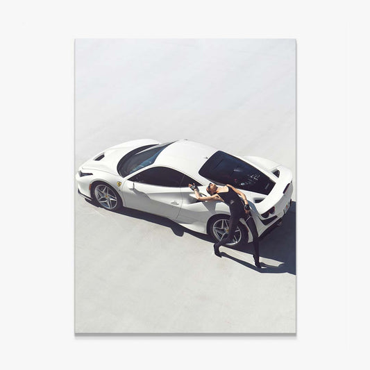 White Heat canvas art