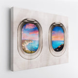 Window Seat canvas wall art