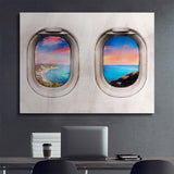 Window Seat canvas wall art