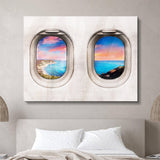 Window Seat canvas wall art