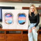 Window Seat canvas wall art
