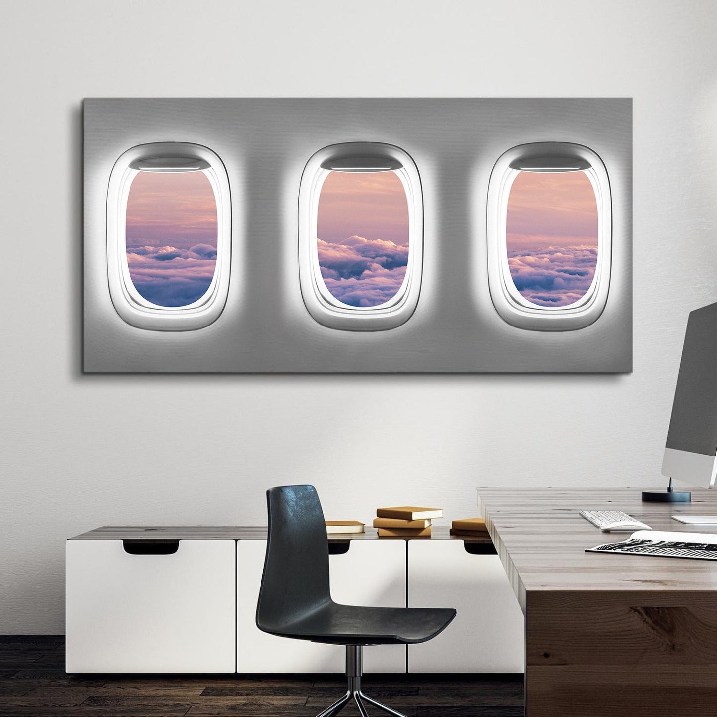 Window Seat (Clouds Edition) canvas art