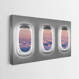 Window Seat (Clouds Edition) canvas wall art