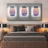 Window Seat (Clouds Edition) canvas wall art