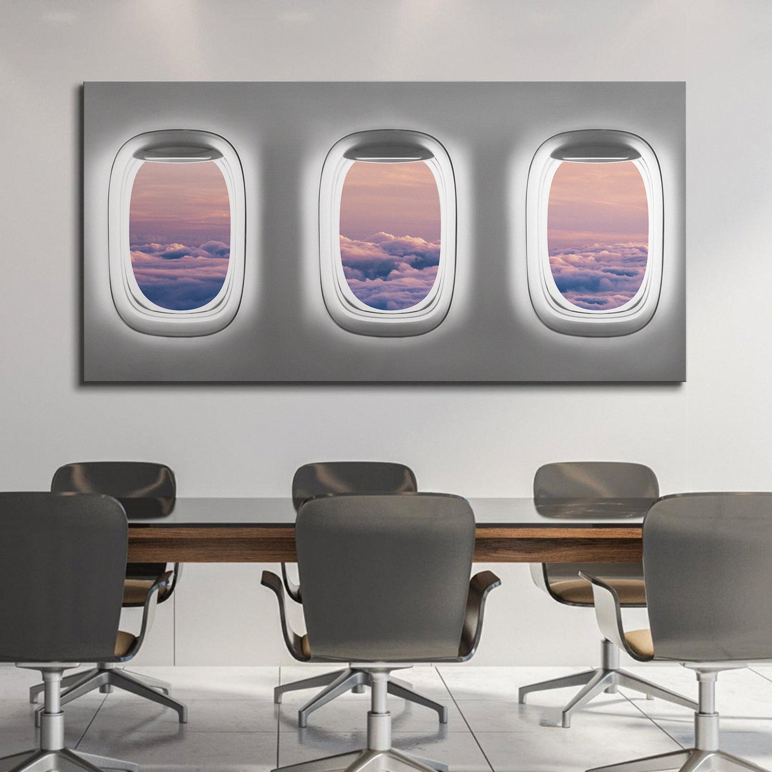 Window Seat (Clouds Edition) canvas wall art