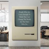 World Influencer canvas wall art