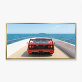 Yacht Cruising canvas wall art