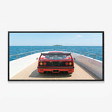 Yacht Cruising canvas wall art