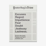 Yesterday's News canvas wall art