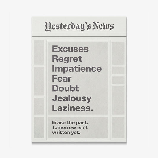 Yesterday's News canvas wall art