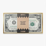 You Can't Deposit Excuses (Dollar Edition) canvas wall art