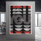 You Win or You Learn canvas wall art