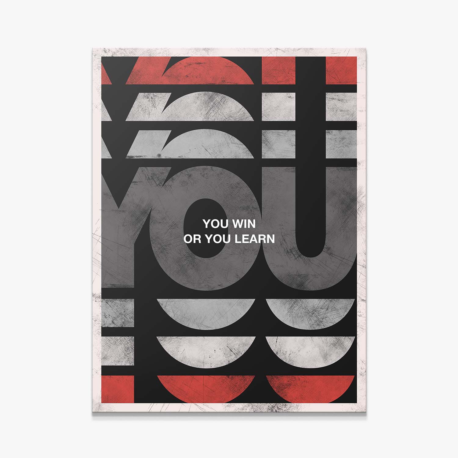 You Win or You Learn | Sport Canvas Art | Seembols