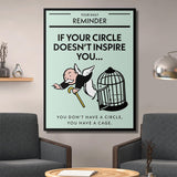 Your Cage canvas wall art
