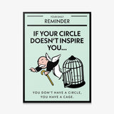 Your Cage canvas wall art