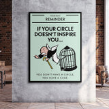 Your Cage canvas wall art